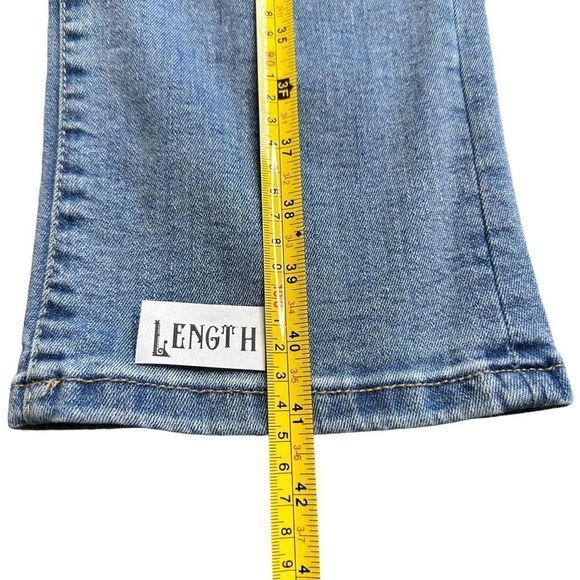 Stitch Star Plus Size 18 Distressed High Rise Skinny Jeans EUC Cotton Blend - Picture 10 of 13